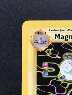 Magneton 26/62 Fossil Rare - Vintage Pokemon Card WOTC 1999 - Played - Image 2