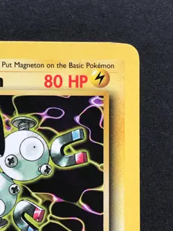 Magneton 26/62 Fossil Rare - Vintage Pokemon Card WOTC 1999 - Played - Image 3