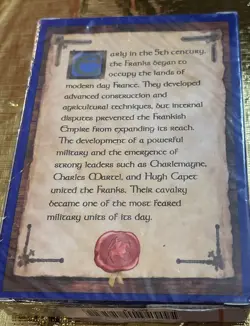 Age of Empires Expandable Card Game 100 Card Starter Deck Nautical The Franks - Image 2