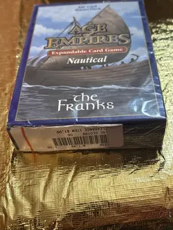 Age of Empires Expandable Card Game 100 Card Starter Deck Nautical The Franks - Image 3