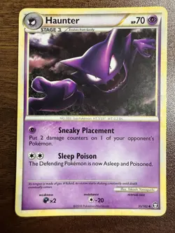 POKEMON CARD 2010 TRIUMPHANT HAUNTER 35/102 - Image 1
