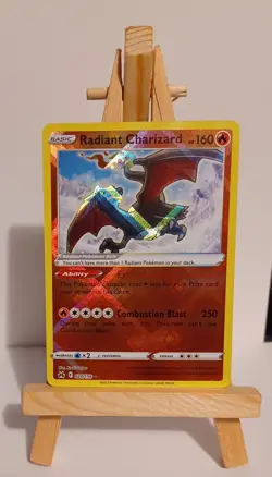 Pokemon Card - Radiant Charizard Crown Zenith 020/159 Radiant Rare NM *A.O.C - Image 1