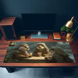 MTG Playmat | Wizard Otters Playing Cards Themed Playmat | Unofficial MTG - Image 3