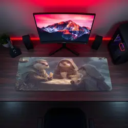 MTG Playmat | Wizard Otters Playing Cards Themed Playmat | Unofficial MTG - Image 5