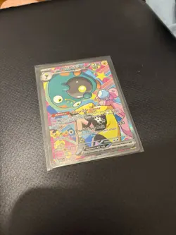 Pokemon Bellibolt ex Special Art Rare Full Art Holo Card Sv09 206/165 Electric - Image 2