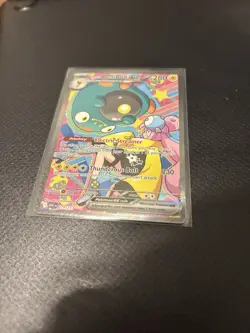 Pokemon Bellibolt ex Special Art Rare Full Art Holo Card Sv09 206/165 Electric - Image 3