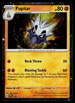 Pupitar 120 SV: Scarlet & Violet Promo Cards Holo - Image 1