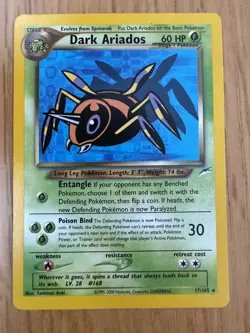 Dark Ariados Neo Destiny 17/105 Pokemon Card - LP - Image 1