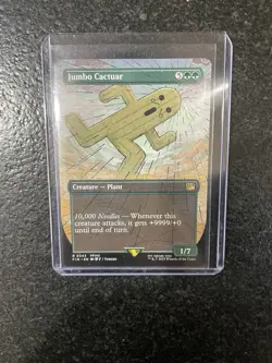 Jumbo Cactuar R 0343 Borderless Non Foil FINAL FANTASY FIN NTG - Image 1
