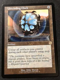 Unwinding Clock - BRO - MTG - EN - NM - 61 - Image 1