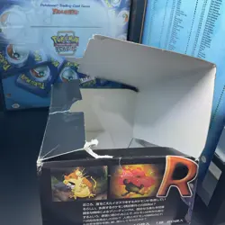 1997 Pokemon TCG Japanese Team Rocket Gang Booster Box Empty - Pocket Monsters - Image 2