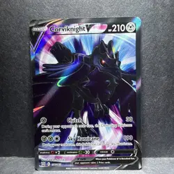 Corviknight V Full Art 156/163 Pokemon Battle Styles Holo Ultra Rare Near Mint - Image 1