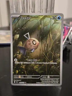 Pokemon TCG Feebas 198/191 Surging Sparks Illustration Rare - Image 1