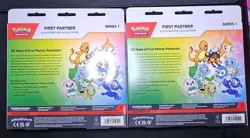 (Lot Of 2) Pokemon First Partner Illustration Collection Box Series 1 - Image 2