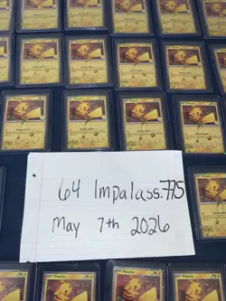 Pikachu 051/162 2026 Pokemon Day 30th Anniversary PromoCard Lot X 106 NM/sleeve - Image 3