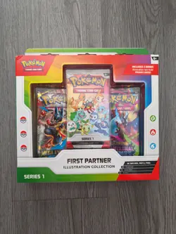 Pokemon TCG: First Partner Illustration Collection - Series 1 - New And Sealed - Image 1
