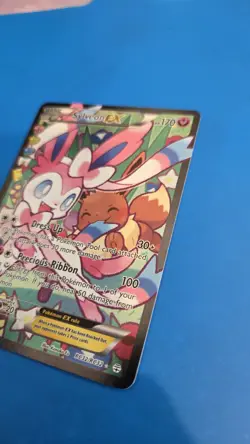2016 Pokemon XY Generations Sylveon EX Full Art -RC32/RC32 Radiant Collection NM - Image 2
