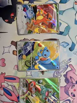 Pokemon TCG 2026 MEP Holo Charmander, Squirtle, Bulbasaur, First Partner - Image 3