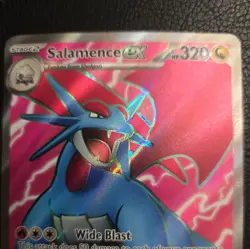 Salamence ex - 177/159 - Pokemon TCG Journey Together - NM - Full Art - HOLO - Image 2