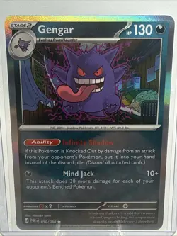 Pokemon Gengar 050/088 Me03: Perfect Order Holo Near Mint! - Image 1