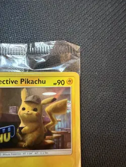 Pokemon 2019 Black Star Promo SM190 DVD Stamped Holo Detective Pikachu Sealed - Image 3