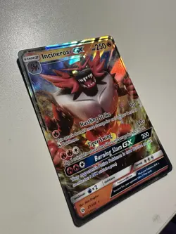 Pokemon Incineroar GX 250 HP Trading Card 27/149 Rare - Image 3