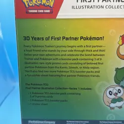 Pokemon TCG First Partner Illustration Collection Series 1 Sealed NEW Tracked📮 - Image 3