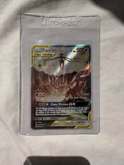 Espeon & Deoxys GX SM240 Tag Team Black Star Promo NM Pokemon TCG - Image 1