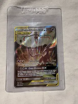 Espeon & Deoxys GX SM240 Tag Team Black Star Promo NM Pokemon TCG - Image 3