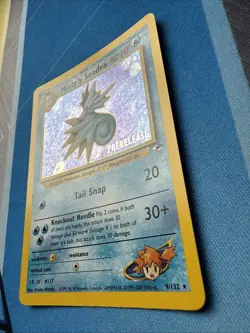 Misty's Seadra (Prerelease) Rare Holo Promo 9/132 VINTAGE 2000 Pokemon TCG - Image 5