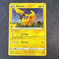Pikachu SWSH039 General Mills Black Star Promo 25th Anniversary Pokemon - Image 1