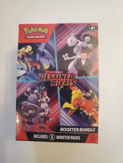 Pokemon TCG Scarlet & Violet Destined Rivals 6 Pack Booster Bundle - Image 1