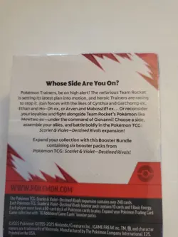 Pokemon TCG Scarlet & Violet Destined Rivals 6 Pack Booster Bundle - Image 3
