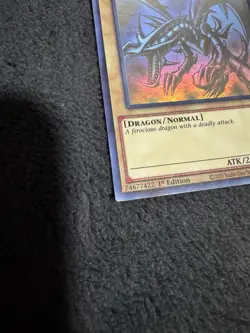 Red Eyes Black Dragon Ghost Rare First Edition GFP2-EN176 Read Description - Image 4