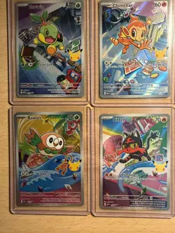 Pokemon TCG First Partner Illustration Collection 2026 Promos Full Set 9 Cards! - Image 4