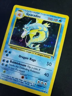🇺🇸 Gyarados 12/110 Legendary Collection Holo Rare Pokemon Card Very Good - Image 1