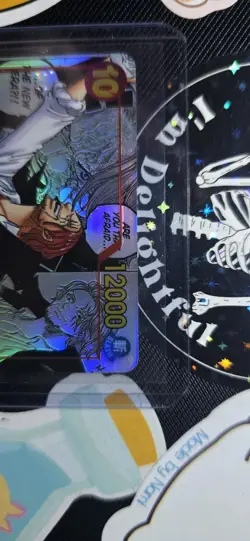 One Piece TCG OP09-004 Shanks Manga art card - Image 5
