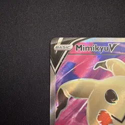 Pokemon Mimikyu V Ultra Rare Full Art Holo 148/163 Battle Styles 160 HP Card - Image 3