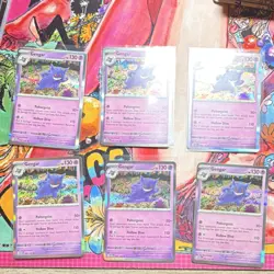 Gengar 094/165 Holo Scarlet & Violet 151 Pokemon TCG English 6-Card Lot - Image 1