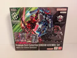 SEALED Gundam Premium Card Collection Gundam Assemble PC01A + PC02A English - Image 2