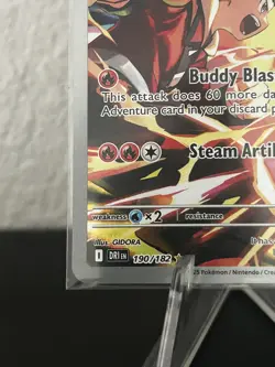 Pokemon TCG Destined Rivals Ethan's Typhlosion Card 190/182 Art Rare - Image 4