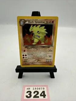 #2 Dark Tyranitar 11/105 Neo Destiny 2000 Holo Rare WOTC Pokemon Card TCG HP - Image 2
