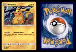 PIKACHU - SM206 HOLO PROMO SUN & MOON PROMO POKEMON TCG NM - Image 3