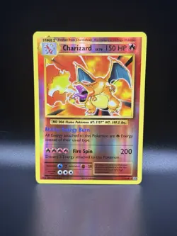 Charizard - 11/108 - Pokemon Evolutions XY Reverse Holo Rare Card NM - Image 1