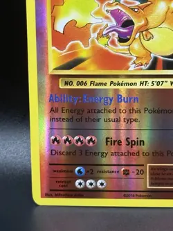 Charizard - 11/108 - Pokemon Evolutions XY Reverse Holo Rare Card NM - Image 5