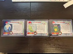 Vintage 1999 Pokemon Topps TV Animation Caterpie 10 Metapod 11 Butterfree NM/LP - Image 2