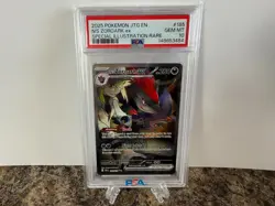 N's Zoroark ex Special Illustration Rare PSA 10 Gem Mint 2025 Pokemon JTG 185 - Image 1