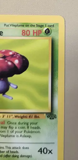 1999 Pokemon WOTC Jungle Vileplume Rare non-holo 31/64 JVl003 - Image 5