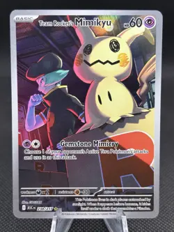2026 Pokemon Ascended Heroes Team Rockets Mimikyu 238 illustration Rare English - Image 1