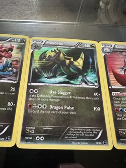 Pokemon Dragon Vault Salamence 8/20 Haxorus 16/20 Druddigon 17/20 Holo Rares - Image 4